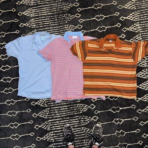 Lot of 3 Mens Polos